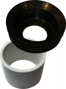 Adapterset Waterless Urinaladapter und Distanzhülse für Waterless Urinalmodelle